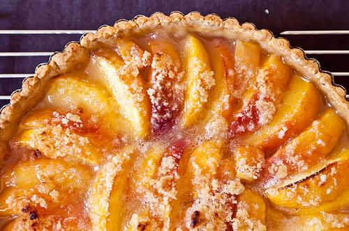 Easy Peach Tart